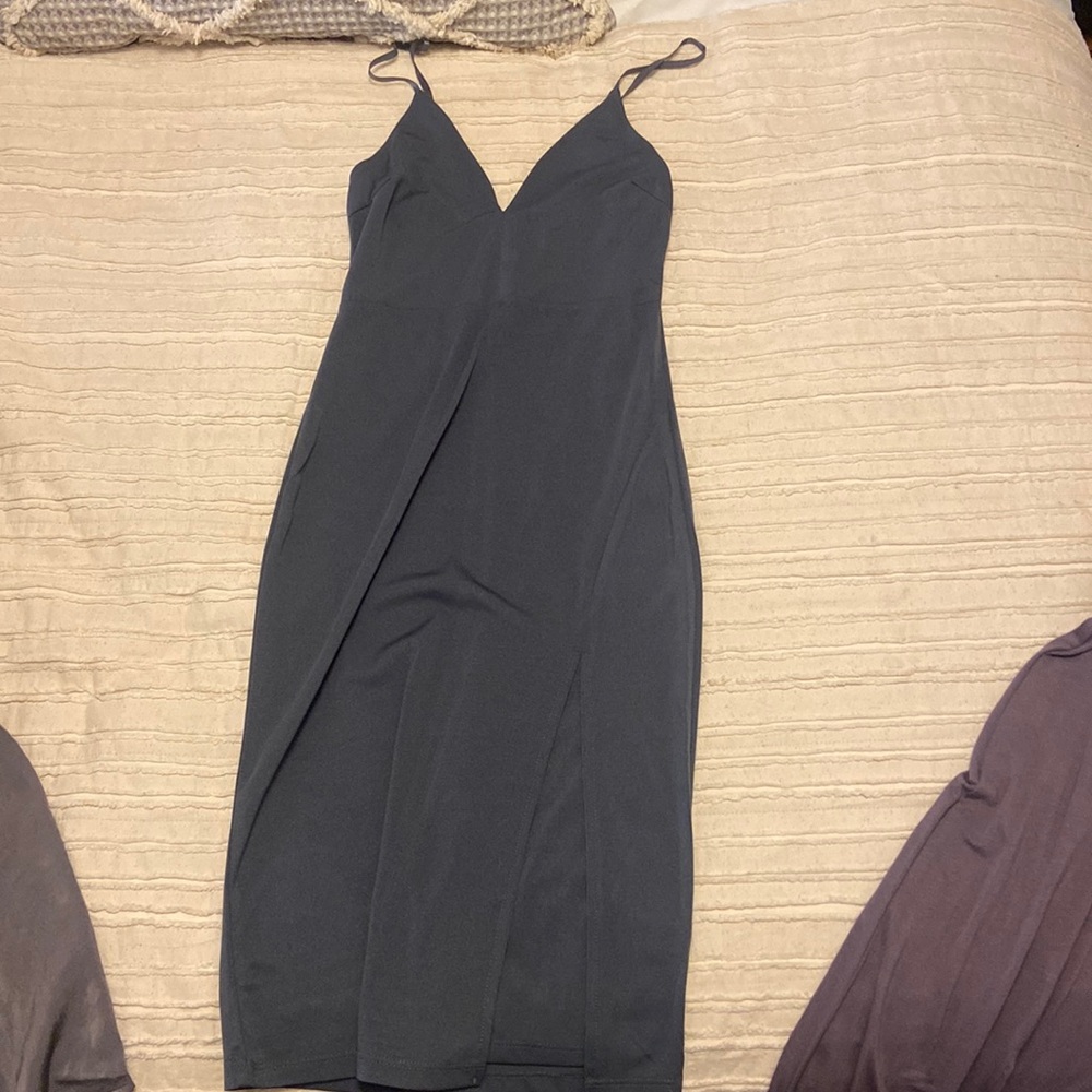 Dress bluish purple new never worn